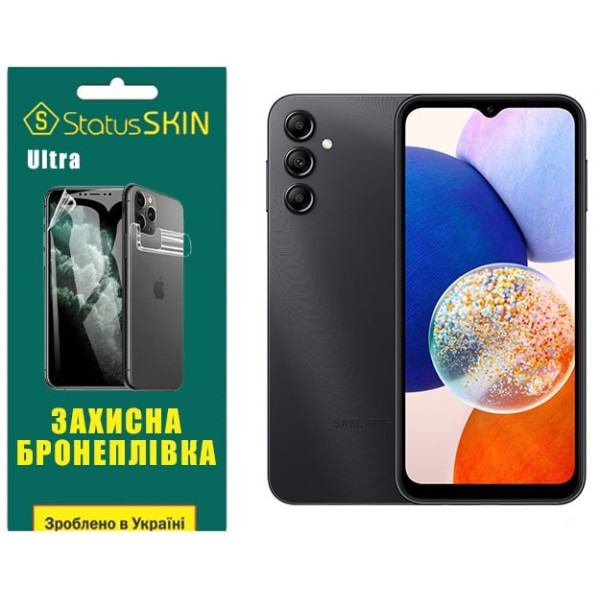 Полиуретановая пленка StatusSKIN Ultra на экран Samsung A14 A145/A14 5G A146 Глянцевая
