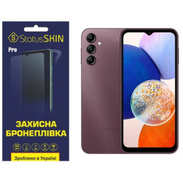 Полиуретановая пленка StatusSKIN Pro на экран Samsung A14 A145/A14 5G A146 Глянцевая