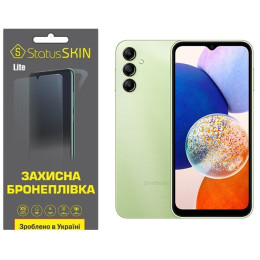 Полиуретановая пленка StatusSKIN Lite на экран Samsung A14 A145/A14 5G A146 Глянцевая