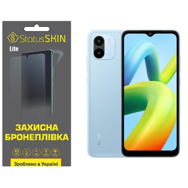 Полиуретановая пленка StatusSKIN Lite на экран Xiaomi Redmi A1/A2 Глянцевая