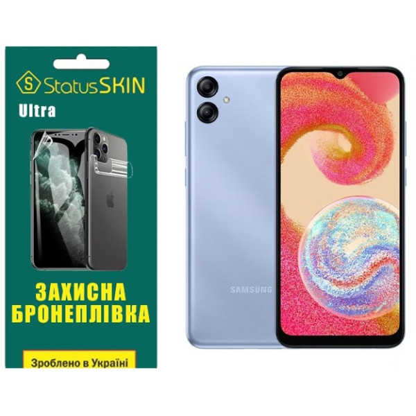 Полиуретановая пленка StatusSKIN Ultra на экран Samsung A04e A042/M04 M045/F04 E045 Глянцевая