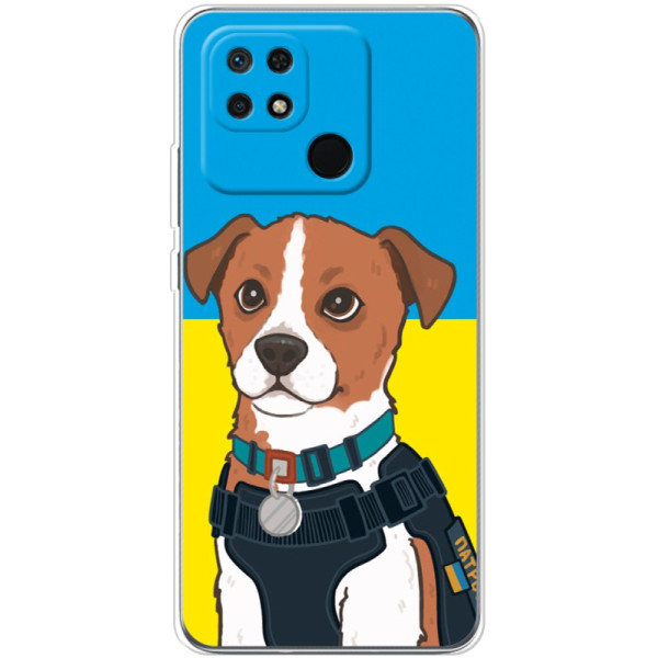 Чехол BoxFace для Xiaomi Redmi 10C/Poco C40 Пёс Патрон