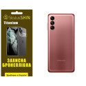 Полиуретановая пленка StatusSKIN Titanium на корпус Samsung A04s A047 Глянцевая