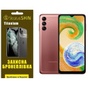 Поліуретанова плівка StatusSKIN Titanium на екран Samsung A04s A047 Глянцева