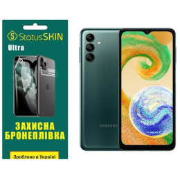 Полиуретановая пленка StatusSKIN Ultra на экран Samsung A04s A047 Глянцевая