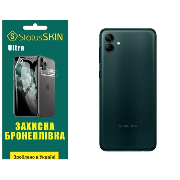 Полиуретановая пленка StatusSKIN Ultra на корпус Samsung A04 A045 Глянцевая