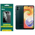 Полиуретановая пленка StatusSKIN Ultra на экран Samsung A04 A045 Глянцевая