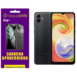 Поліуретанова плівка StatusSKIN Pro+ на екран Samsung A04 A045 Глянцева
