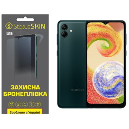Поліуретанова плівка StatusSKIN Lite на екран Samsung A04 A045 Глянцева