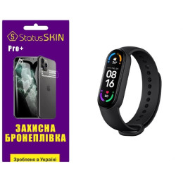 Поліуретанова плівка StatusSKIN Pro+ на екрані Xiaomi Mi Band 6 Глянцева
