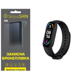 Поліуретанова плівка StatusSKIN Lite на екран Xiaomi Mi Band 6 Глянцева