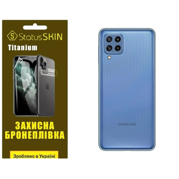 Полиуретановая пленка StatusSKIN Titanium на корпус Samsung A22 4G/M32 Глянцевая