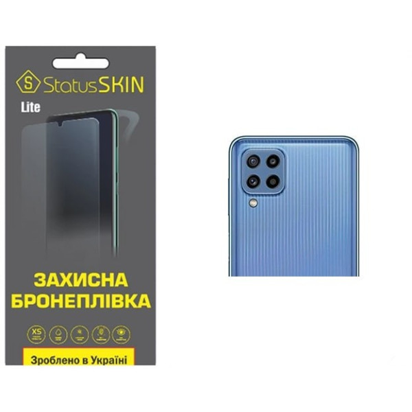 Полиуретановая пленка StatusSKIN Lite на камеру Samsung A22 4G/M32 Глянцевая