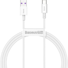 Кабель Baseus Superior USB to Type-C PD 66W 2m White (CATYS-A02)