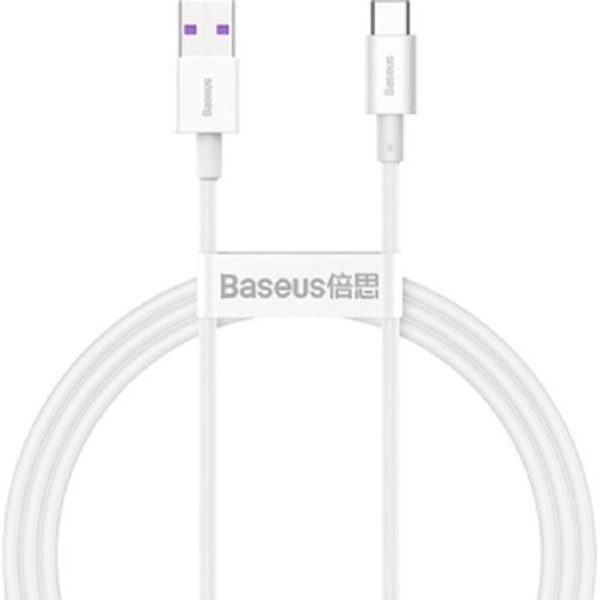 Кабель Baseus Superior USB to Type-C PD 66W 2m White (CATYS-A02)