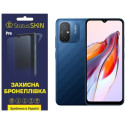 Полиуретановая пленка StatusSKIN Pro на экран Xiaomi Redmi 12C Глянцевая