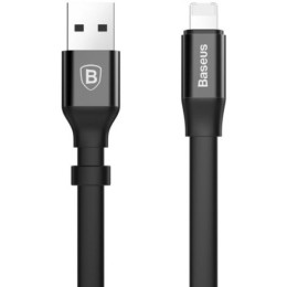 Кабель Baseus Two-in-one Portable USB to Lightning 0.23m Black (CALMBJ-01) 2