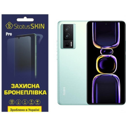 Полиуретановая пленка StatusSKIN Pro на экран Xiaomi Redmi K60/K60 Pro/Poco F5 Pro 5G Матовая