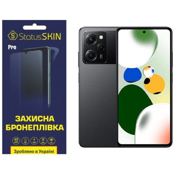 Полиуретановая пленка StatusSKIN Pro для Xiaomi Redmi Note 12 Pro Speed Глянцевая