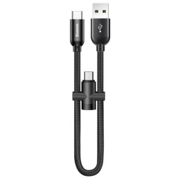 Кабель Baseus U-shaped portable USB to Type-C 0.23m Black (CAMUTC-01)