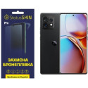 Полиуретановая пленка StatusSKIN Pro на экран Motorola X40 Матовая