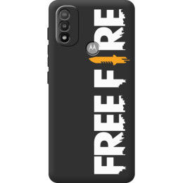 Чохол Boxface для Motorola E20 Free Fire White Logo