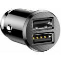 Автомобільний зарядний пристрій Baseus Grain Car 2USB 3.1A Black (CCALL-ML01)