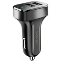 Автомобільний зарядний пристрій Usams C13 King-Tu 2USB 2.1A + cable Micro Black