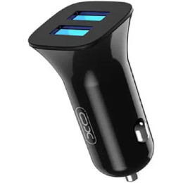 Автомобільний зарядний пристрій XO CC31 2USB 12W 2.4A Black