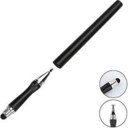 Стилус ручка Universal Drawing 2 в 1 для планшетів і смартфонів Black