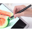 Стилус ручка Universal Drawing 2 в 1 для планшетів і смартфонів Silver