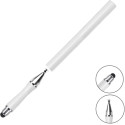 Стилус ручка Universal Drawing 2 в 1 для планшетів і смартфонів White