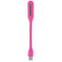 Світильник USB Mini Portable Laptop Night 5V 1.2W Rose Red