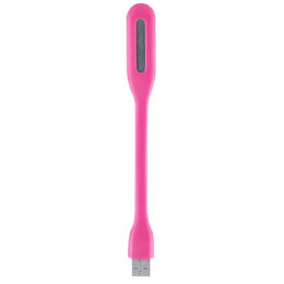 Світильник USB Mini Portable Laptop Night 5V 1.2W Rose Red