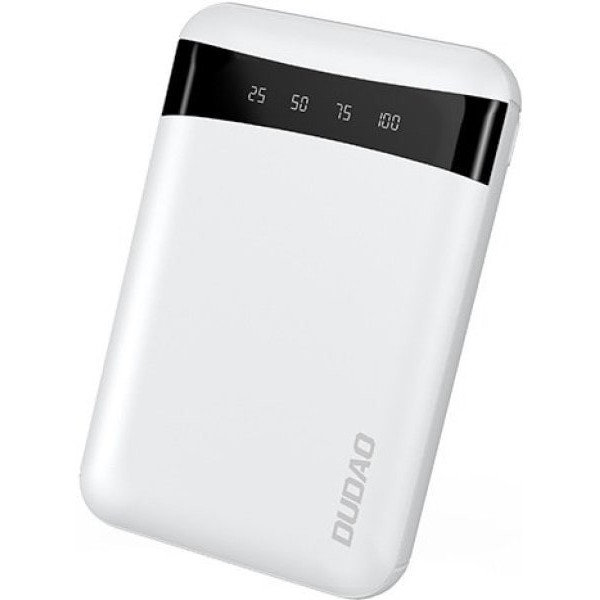 Power Bank Dudao Portable mini 10000mAh White