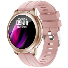 Смарт-годинник Globex Smart Watch Aero Gold/Pink