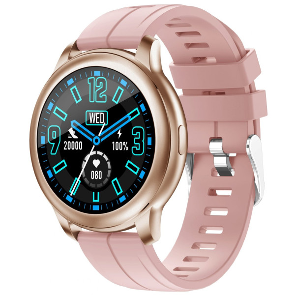 Смарт-годинник Globex Smart Watch Aero Gold/Pink