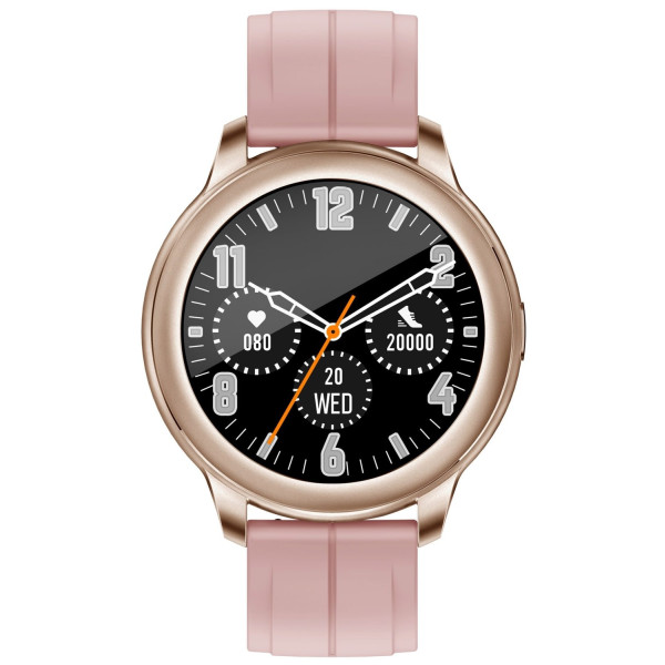 Смарт-годинник Globex Smart Watch Aero Gold/Pink