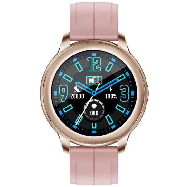 Смарт-годинник Globex Smart Watch Aero Gold/Pink