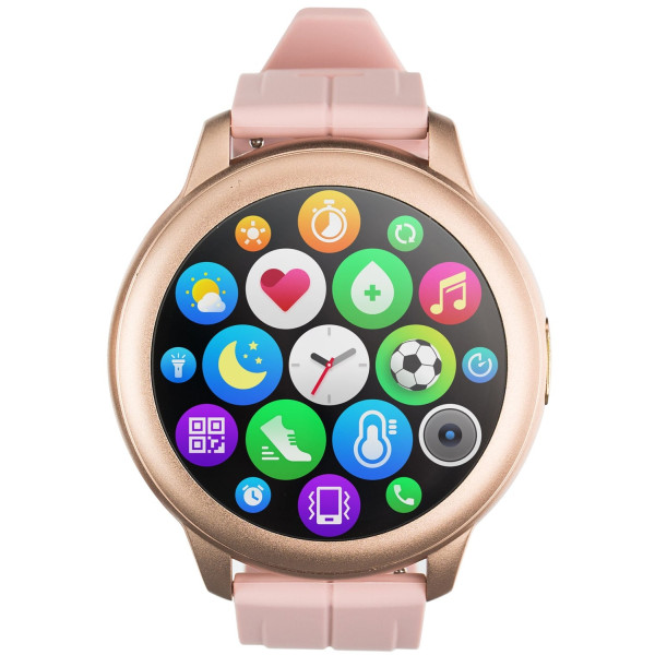 Смарт-годинник Globex Smart Watch Aero Gold/Pink