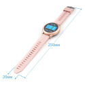 Смарт-годинник Globex Smart Watch Aero Gold/Pink