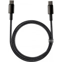 Кабель Baseus Tungsten Gold Fast Charging Type-C to Type-C 100W 1m Black (CATWJ-01)