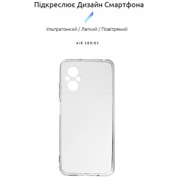 Панель ArmorStandart Air Series Camera cov для Xiaomi Poco M5 4G Прозрачная (ARM62961) 2
