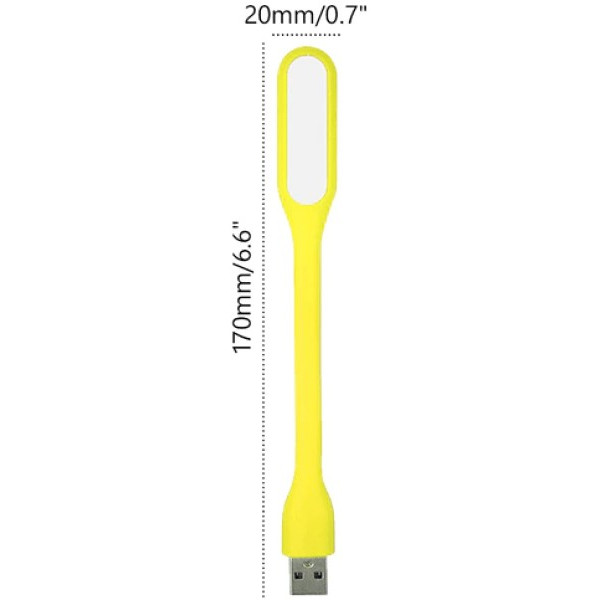 Світильник USB Mini Portable Laptop Night 5V 1.2W Yellow