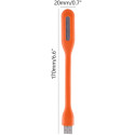 Світильник USB Mini Portable Laptop Night 5V 1.2W Orange