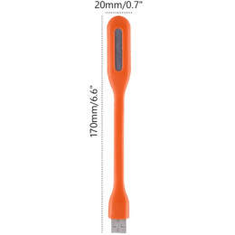 Світильник USB Mini Portable Laptop Night 5V 1.2W Orange