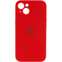 Silicone Case Full Camera для iPhone 14 Red