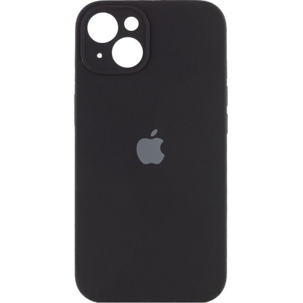 Чохол Silicone Case Full Camera для iPhone 14 Black