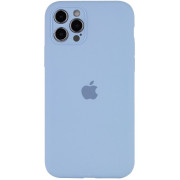 Silicone Case Full Camera для iPhone 13 Pro Max Lilac Blue