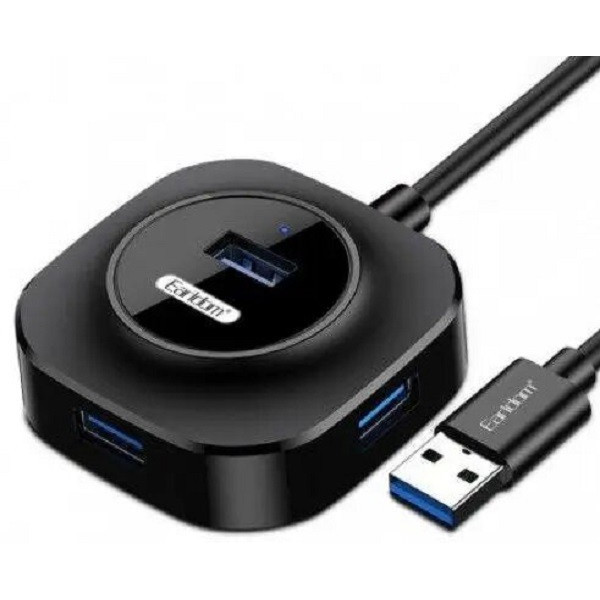 USB HUB Earldom ET-HUB06 Black